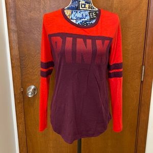 Pink  by Victoria secret long sleeves t shirts size small